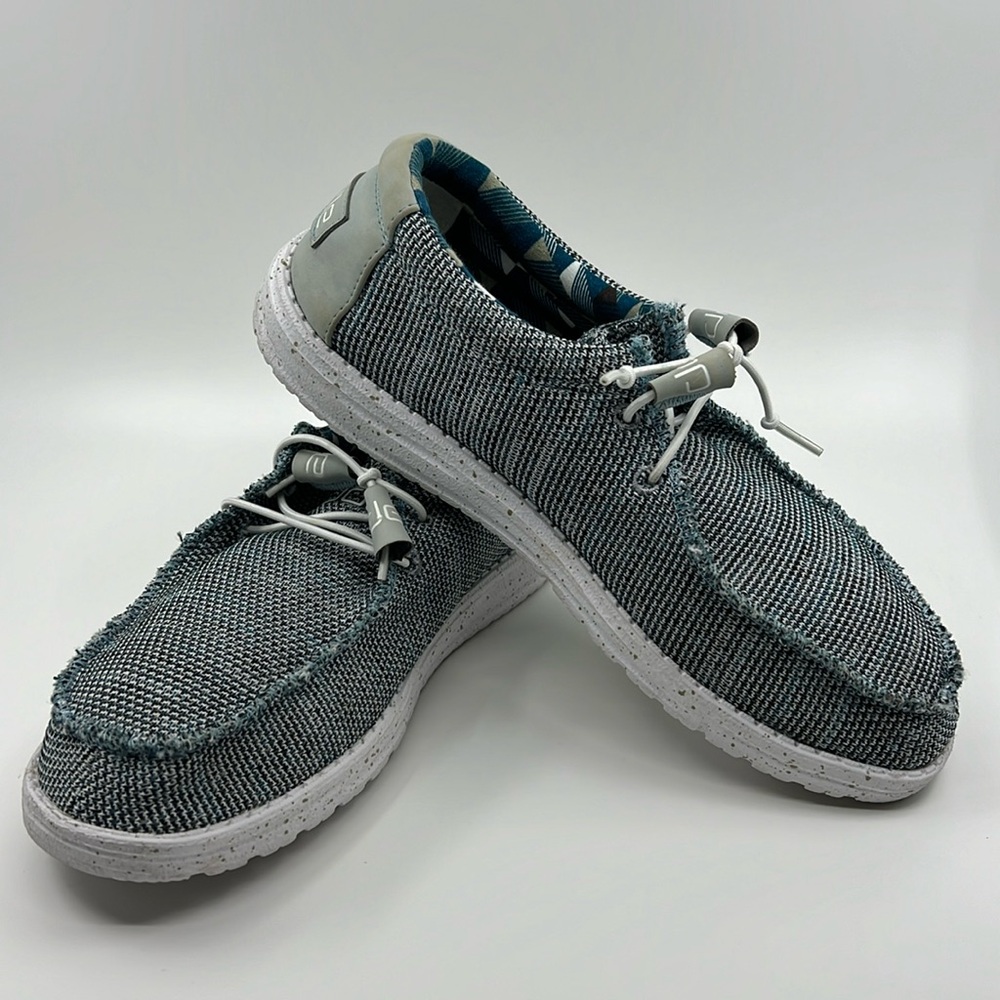 Hey Dude Wally Sox Loafer Shoes, Size 8